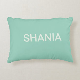 SHANIA text name Decorative Cushion