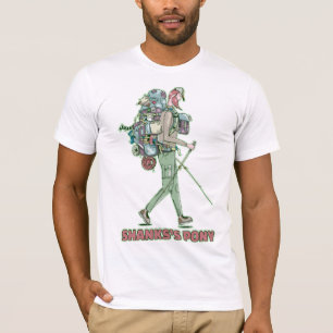Shanks's pony funny hiker walking T-Shirt