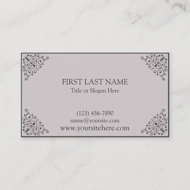 Shannon Business Card (Front)