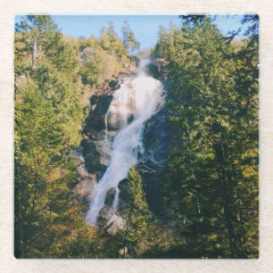 Shannon Falls, Squamish, Canada Glass Coaster