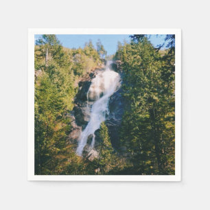 Shannon Falls, Squamish, Canada Napkin