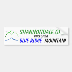 Shannondale.org Bumper Stcker w/ Logo Bumper Sticker