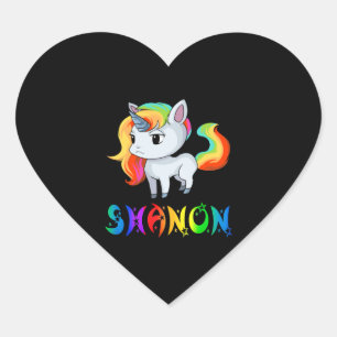 Shanon Unicorn Heart Sticker