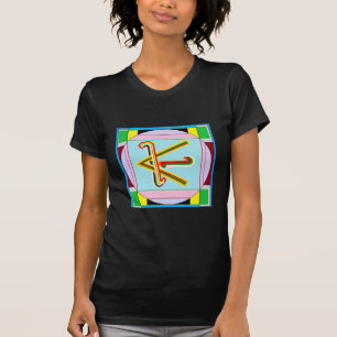 Shanti i.e. Peace: Karuna Reiki Healing Symbol T-Shirt
