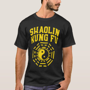 Shaolin Kung Fu Ying Yang Symbol Chinese Martial A T-Shirt
