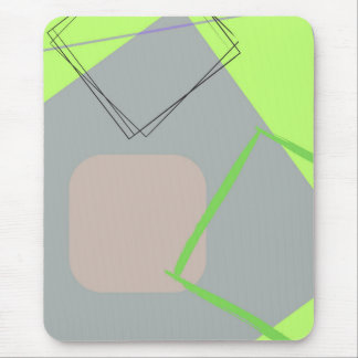 shape and colors mouse pad