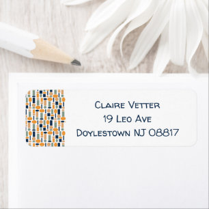 Shape Pattern  Return Address Label