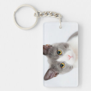 Shape: Rectangle (double-sided) Key Ring