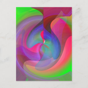 Shape Shifting Announcement Postcard