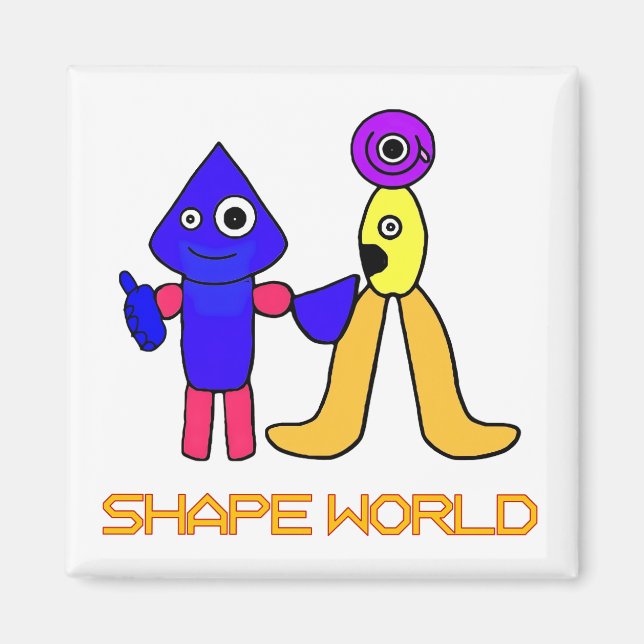 Shape World Magnet (Front)