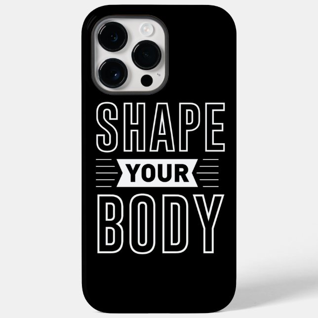 SHAPE YOUR BODY                                    Case-Mate iPhone CASE (Back)