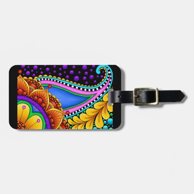 Shape Your History Luggage Tag (Front Horizontal)