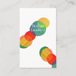 Shapes and Colour Business Card