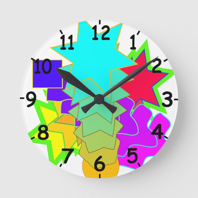 Shapes and Colours Clock (Front)