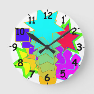 Shapes and Colours Clock