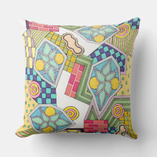 Shapes and Sequins Cushion