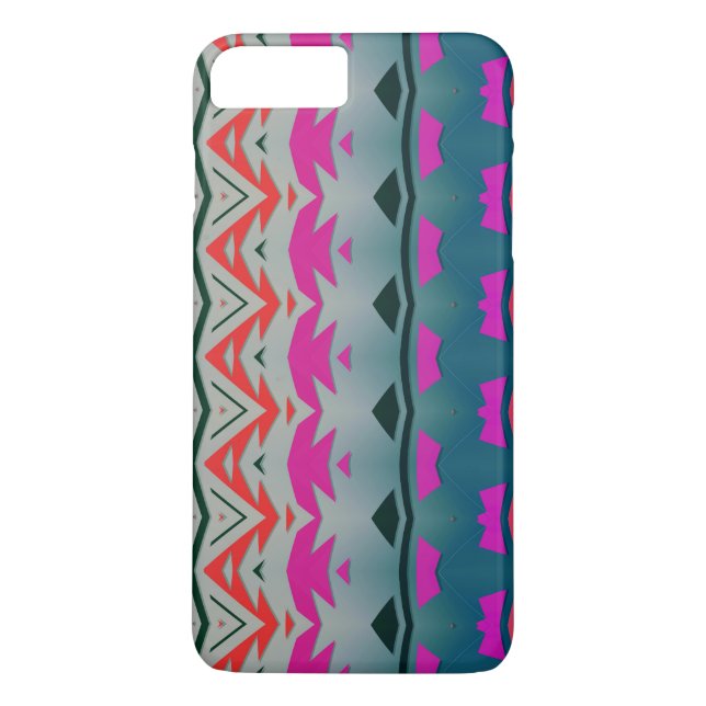 Shapes and waves abstract design Case-Mate iPhone case (Back)