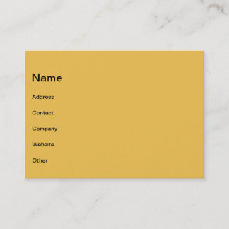 Shapes in retro colours business card