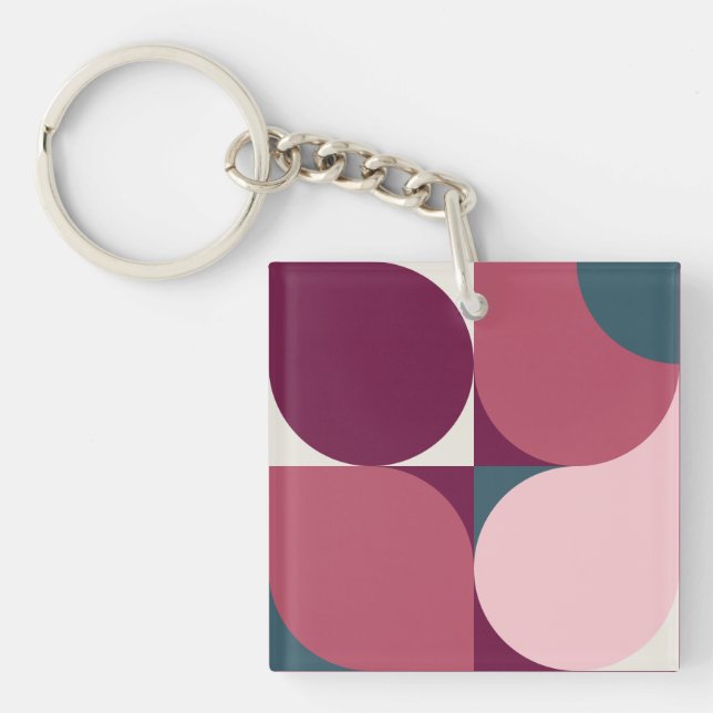 Shapes Key Ring (Front)