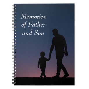 Shapes of Fatherhood (Memories of Father and Son) Notebook