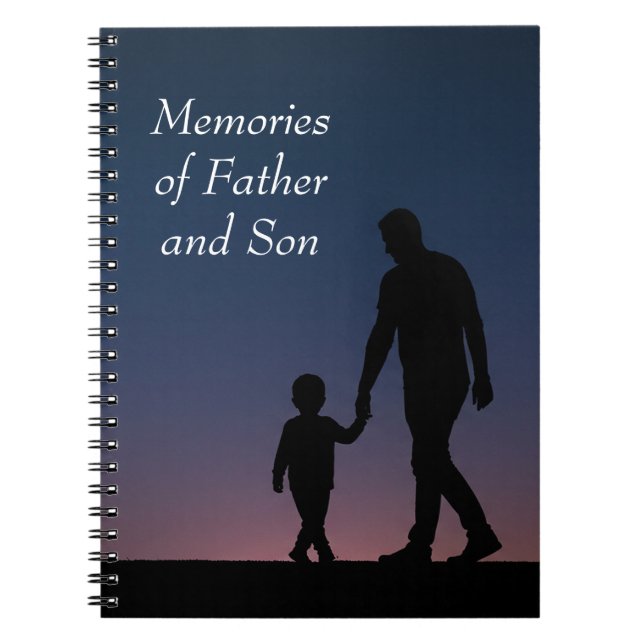 Shapes of Fatherhood (Memories of Father and Son) Notebook (Front)