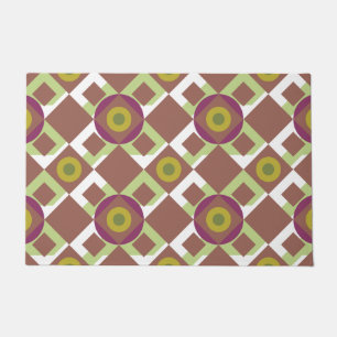 Shapes Pattern Abstract  Doormat