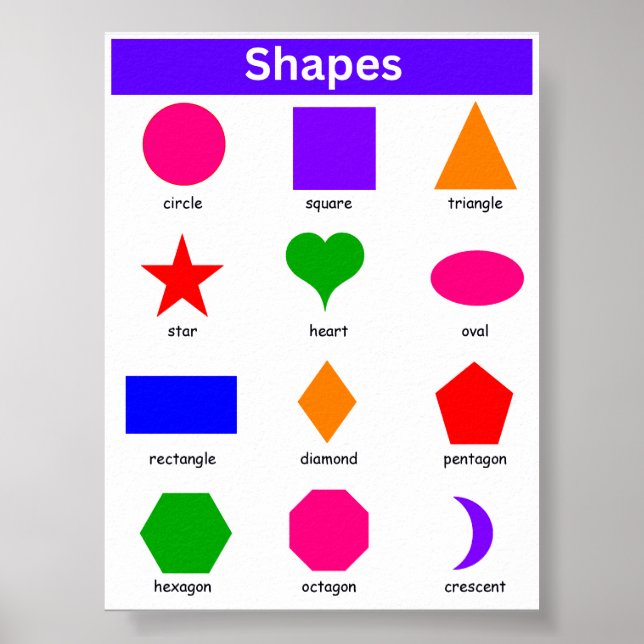 Shapes Poster (Front)