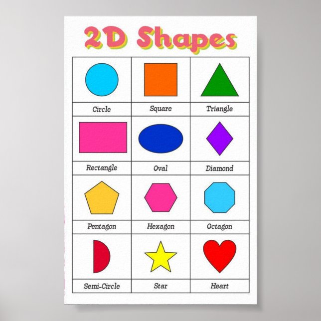Shapes Poster (Front)