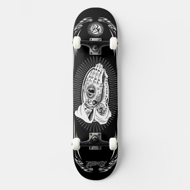 Shapes Skateboards Pray 4 Me. (Front)