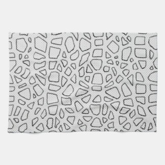 Shapes   tea towel