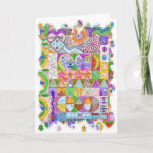 Shapes Thank You Card