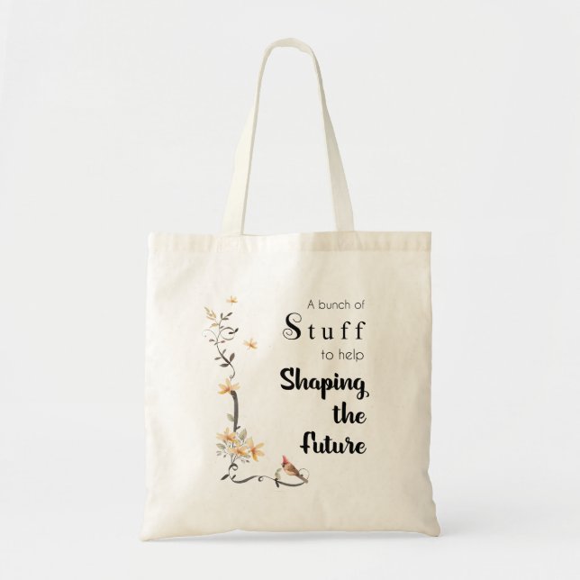 Shaping The Future Teacher Tote Bag (Front)