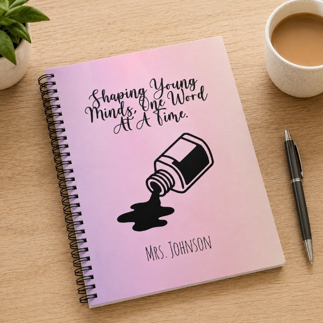 Shaping Young Minds, One Word At A Time Educator Notebook (Creator Uploaded)
