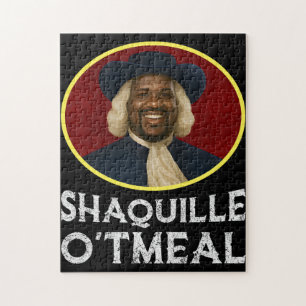 Shaquille Oatmeal Funny Meme Jigsaw Puzzle