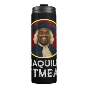 Shaquille Oatmeal Funny Meme Thermal Tumbler