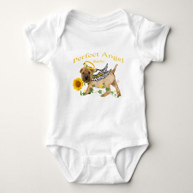 Shar-pei Angel Baby shirts (Front)