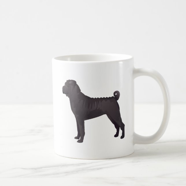 Shar Pei Basic Design Templates Coffee Mug (Right)
