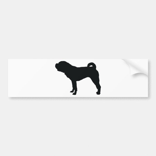 Shar Pei Bumper Sticker (Front)