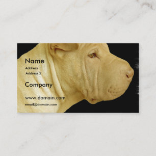 Shar Pei Business Card