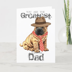 Shar-Pei Dad Card