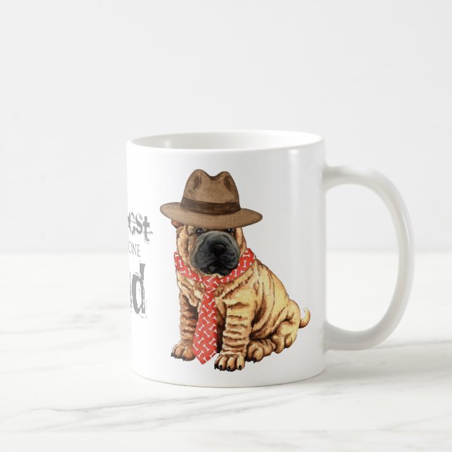 Shar-Pei Dad Coffee Mug (Right)