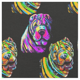 Shar pei fabric