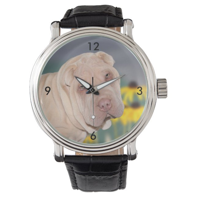 Shar Pei face Watch (Front)