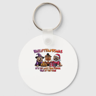 Shar Pei Halloween Thanksgiving Christmas Classic  Key Ring