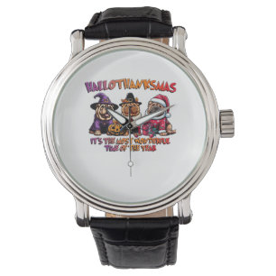 Shar Pei Halloween Thanksgiving Christmas Classic  Watch