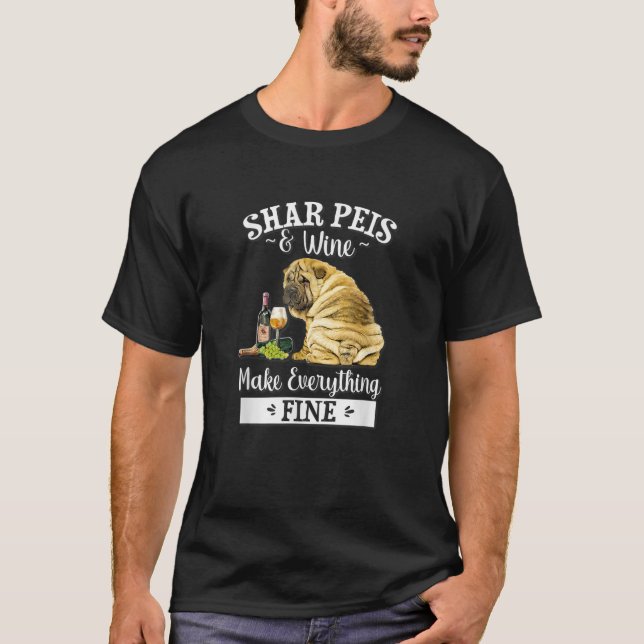 Shar Pei T Shirt (Front)