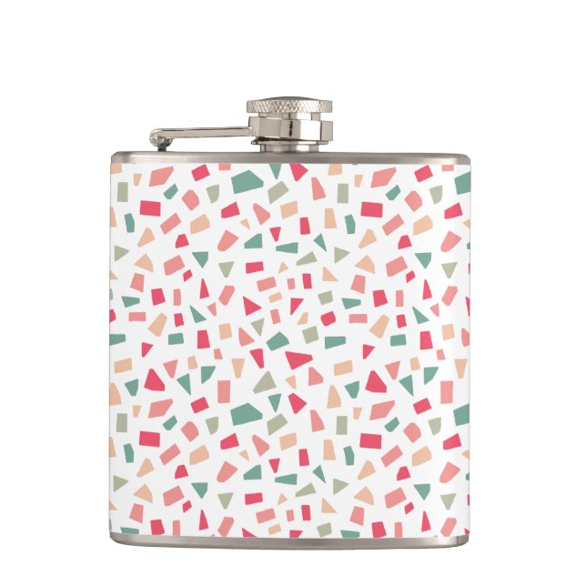 Shards - Colours 01 Hip Flask (Front)