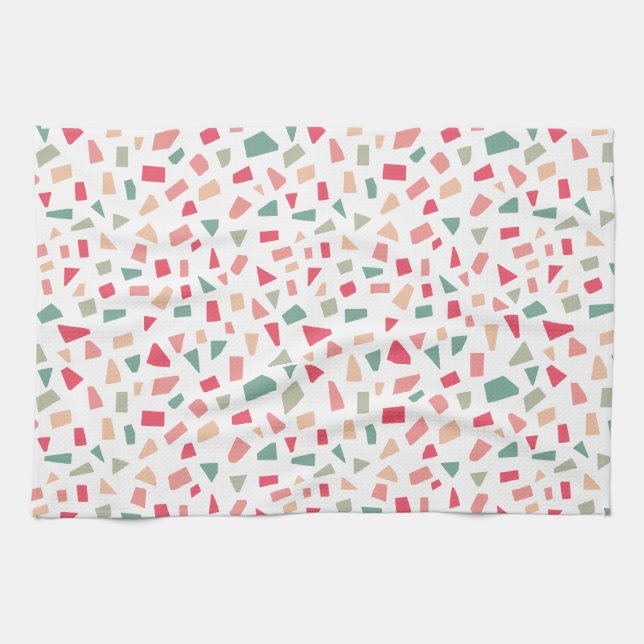 Shards - Colours 01 Tea Towel (Horizontal)