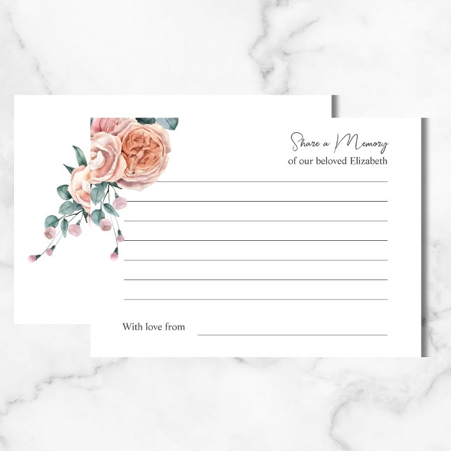 Share a Memory Loving Word Funeral Attendance  (Creator Uploaded)