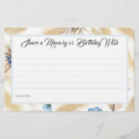 Share a Memory or Birthday Wish Birthday Game Card